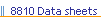 8810 Data sheets