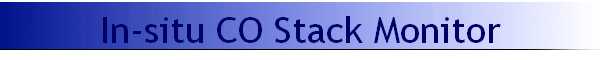 In-situ CO Stack Monitor