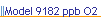 Model 9182 ppb O2