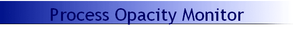 Process Opacity Monitor