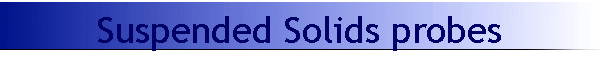 Suspended Solids probes