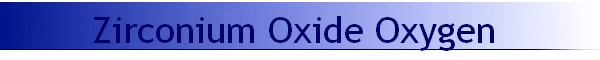Zirconium Oxide Oxygen